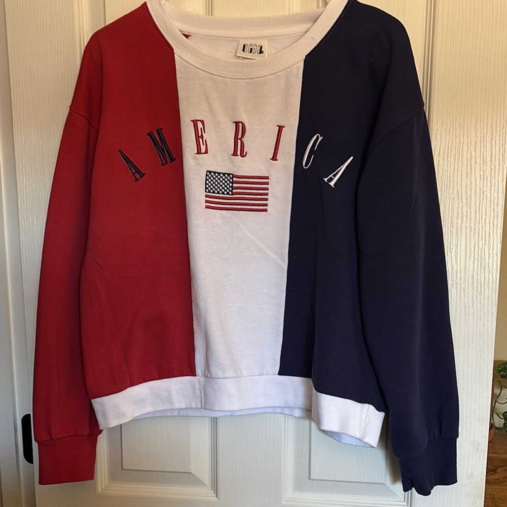 IML America Flag Sweatshirt